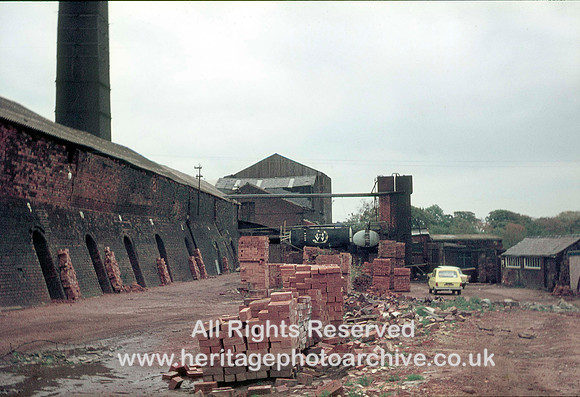 HRS 241 Bury, Halsall's brickworks 1975