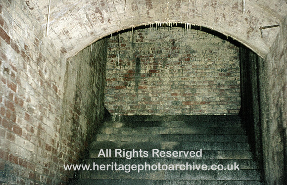 HRS 1126 Manchester, Salford Junction Canal, Deansgate entrance to air raid shelter