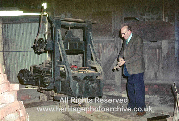 HRS 237 Bury, Halsall's brickworks Whitworth planing machine