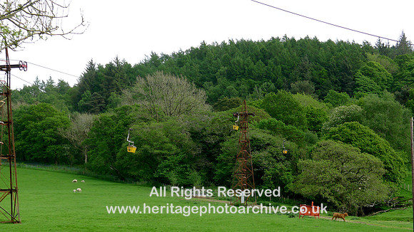 HRS 10896 Claughton brickworks, aerial ropeway 2022