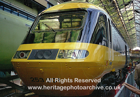 HRS 3275 Crewe locomotive works diesel shop open day 1975
