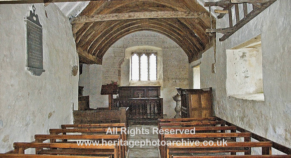 HRS 5487 Llangelynin church interior 2007