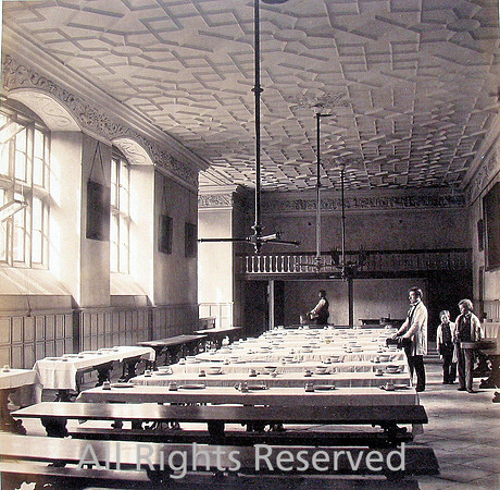 Stonyhurst College, Servants in the refectory