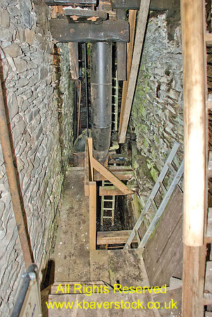 Lake District, Stott Park Bobbin Mill water turbine