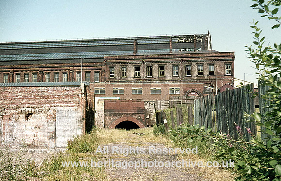 HRS 1127 Manchester, Salford Junction Canal, East street exit Central Station