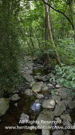 HRS 11105 Rowen, stream bed boulders washed down breached glacial channel 2022