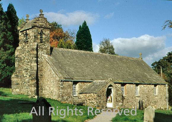 Matterdale Church, Ullswater. Cumbria