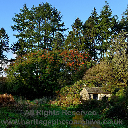 HRS 7743 Stone building by Beck Foot, Witherslack