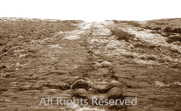 Blackstone Edge Roman Road 1964