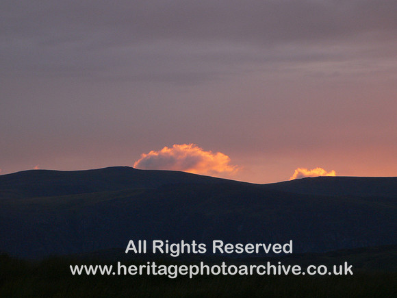 HRS 8 Summer sunset Snowdonia