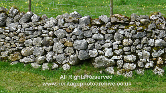 HRS 8936 Great Asby, dry stone wall field clearance L1150451