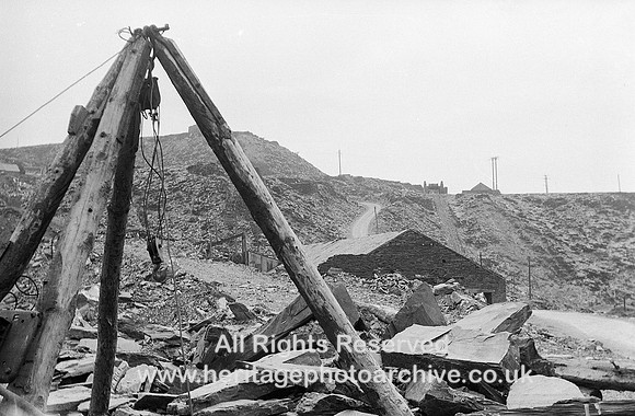 HRS 7398 Llechwedd slate quarry, lifting-gear