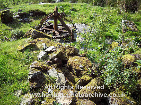 HRS 607 Llan Ffestiniog, Cae Canol Mawr,  Horse whim