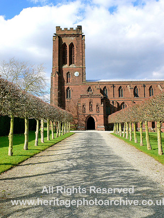 HRS 3279 Chester, Eccleston St Mary church vertical