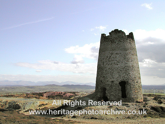 HRS 231 Parys Mountain Windmill tower