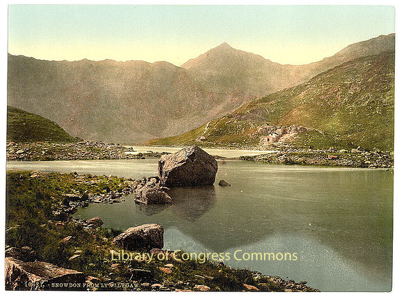 Snowdon and Llyn Llydaw