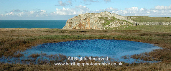 HRS 532 Rhoscolyn Head pond landscape