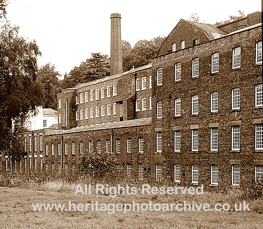 Styal, Quarry Bank Mill buildings 1985