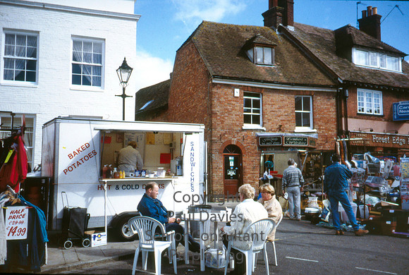 Ringwood, Market place baked potatoes