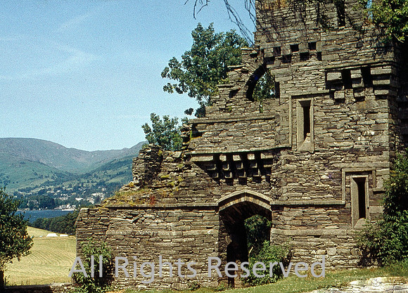Wray Castle gatehouse 1966