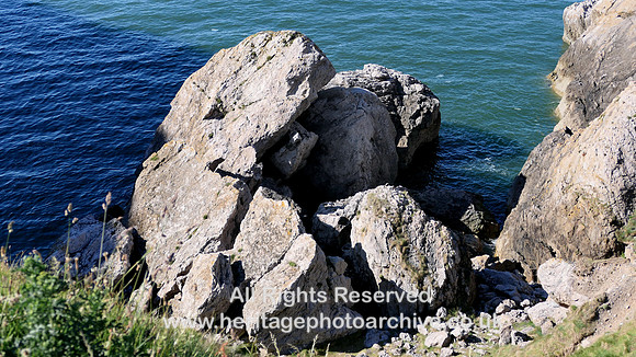 HRS 11055 Llandudno, Little Orme, Porth Dyniewaid 2022detached blocks or glacial erratics 2022