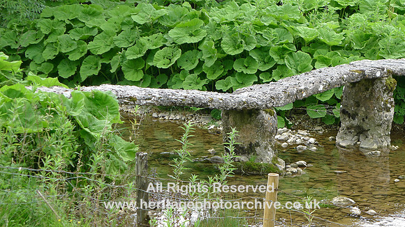 HRS 9482 Great Asby, Waterhouses, stone bridge CU L1170635