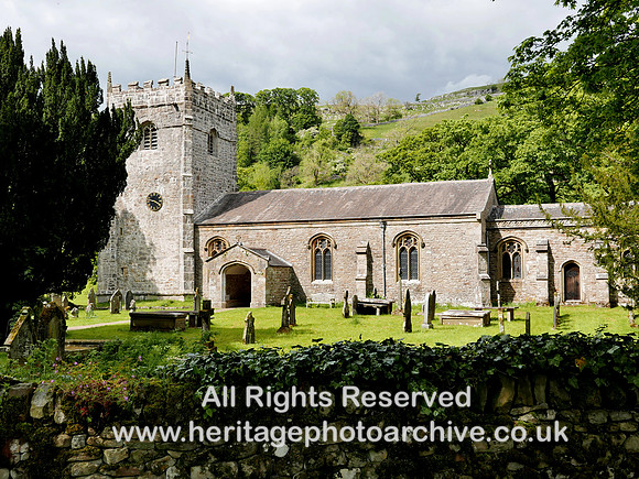 HRS 10926 Arncliffe, St Oswald's church