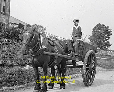Shap, Horse and cart 1903