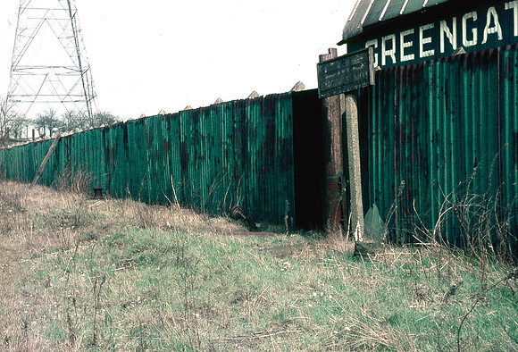 HRS 7105 Radcliffe, Black Lane Mills railway siding c1971