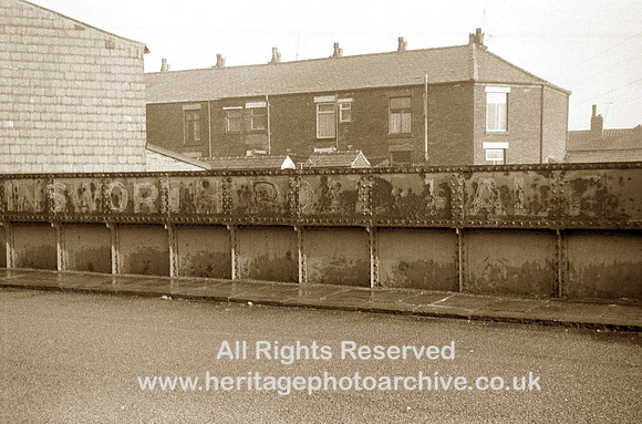 HRS 1889 Ainsworth Rd Halt bridge Radcliffe c1967