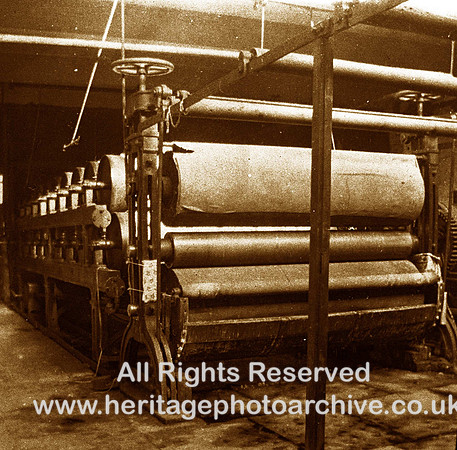 HRS 36 Lancashire - papermaking machine c1890