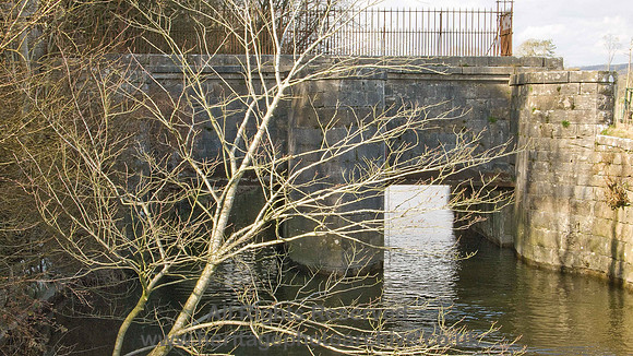 HRS 1982 Castlehead, Sluice from south