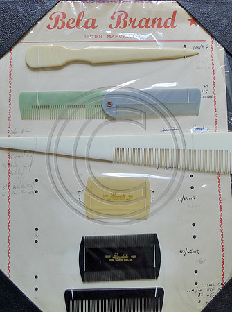 Milnthorpe Mill, Old combs, Bela brand combs (various)