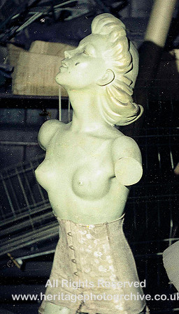 HRS 1300 Ramsbottom, CWS Co-op shops, mannequin