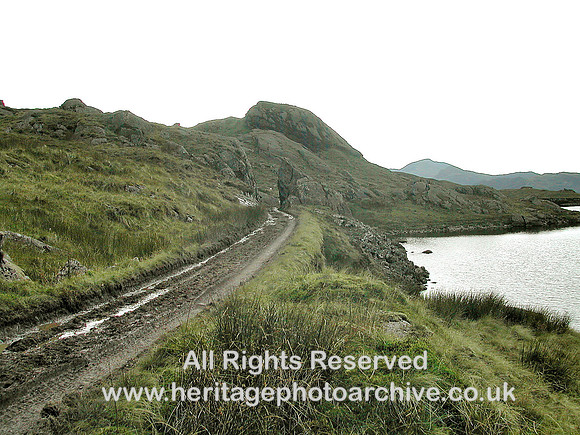 HRS 1098 Llyn Bowydd tramway route 2008