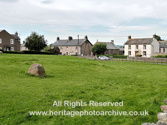 HRS 10482 Bolton village, Shap granite glacial erratic in field L7750052