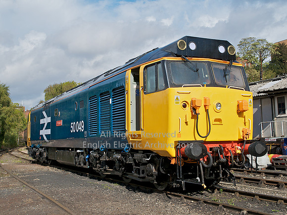 Locomotive, English Electric class 50  50049