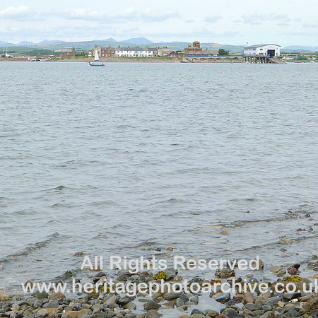 HRS 2344 Roa Island Lifeboat station from Piel Island