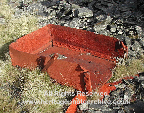 HRS 1084 Rhiwbach quarry truck remains 2003
