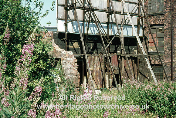HRS 1132 Manchester, Salford, Junction Canal, Great Bridgewater St bridge 1973