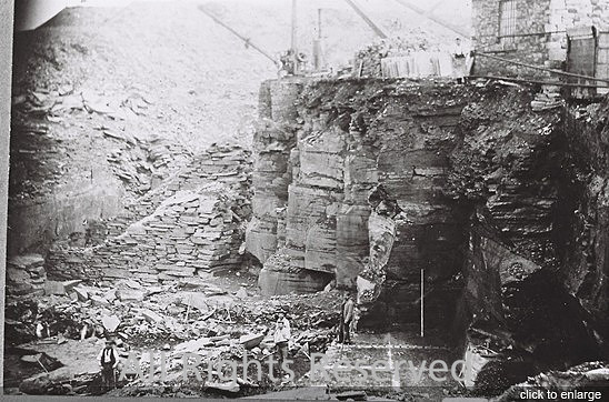 Valley of Stone, quarry hole