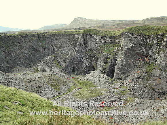 HRS 1122 Cwt y Bugail main quarry hole 2008