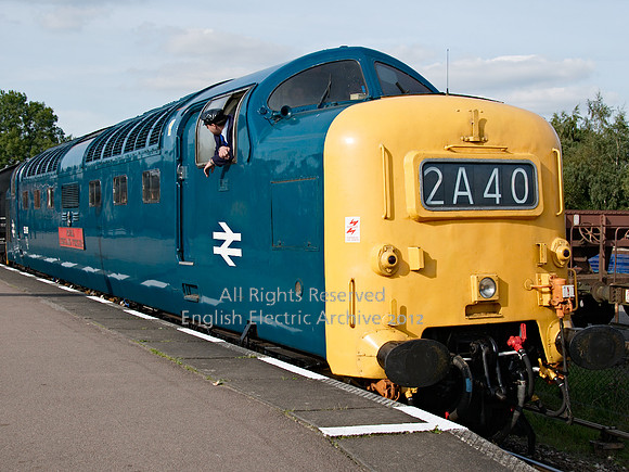 Locomotive, English Electric Class 55 55019