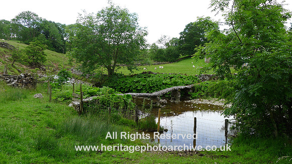 HRS 9481 Great Asby, Waterhouses stone bridge