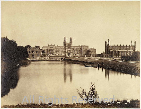 Stonyhurst College, West Front with Ponds
