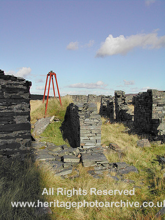 HRS 1083 Rhiwbach quarry buildings 2003