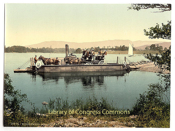 Windermere steam ferry 1890-1900
