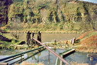 HRS 1192 Radcliffe, Mount Sion waterwheel looking south