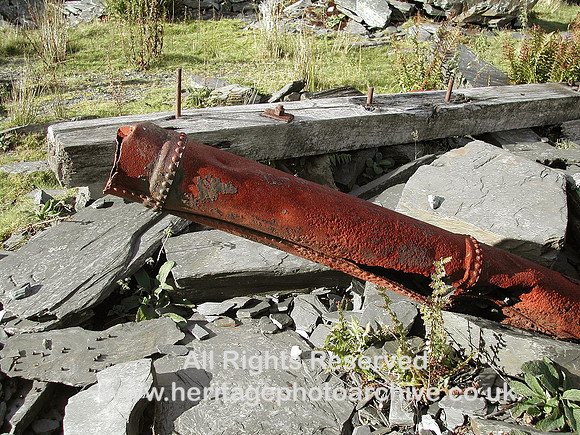 HRS 1070 Rhiwbach quarry rivetted pipe 2003