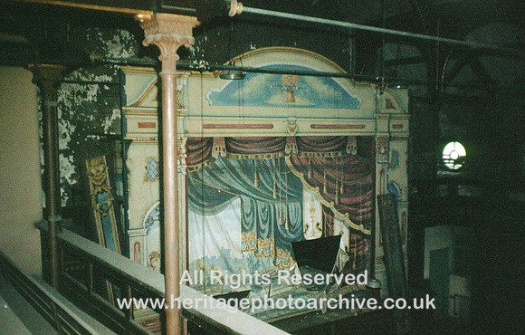 HRS 1296 Ramsbottom CWS Co-op Theatre stage 1970s